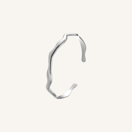 Black Leopard Jewellery TILLY Bangle | TILLY Gold Bangle | Minimalist TILLY Jewellery | Elegant TILLY Bracelet | Black Leopard TILLY Bangle